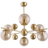 Modi Lighting Sarı Metal Toplu 6'li Sıralı Sarkıt Avize Mod-Ck-Sl-6s - Gold