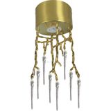 Modi Lighting Taşlı Pirinç Ağaç Armatür MOD-AV-4458-27TES - Eskitme