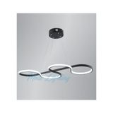 Modi Lighting Tek Serit 4s Siyah LED Avize MD56