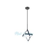 Modi Lighting Tekli 25CM Kare Siyah LED Avize MD69