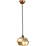 Modi Lighting Tekli Bakır Yuvarlak Kafes Halatlı Sarkıt Avize Mod-Av- 4407-1CY - Renkli
