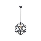 Modi Lighting Tekli Siyah Yıldız Sarkıt Avize 40CM - Renkli - 1