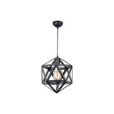 Modi Lighting Tekli Yıldız Siyah Sarkıt Avize 30CM - Renkli - 1