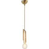 Modi Lighting Yan Kesitli Tekli Ahşap Avize MOD-AV-4468-1ES - Eskitme