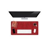 Modica Kırmızı Hakiki Deri Masa Matı Oyuncu Mouse Pad Oyuncu Laptop Bilgisayar Masa Matı75x35 Cm | Hobart
