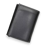 Modica® Laura - Teknolojik Vegan Deri RFID Korumalı Otomatik Pop-Up Mekanizmalı Modern İnce Tasarım Kompakt Kartlık/Cüzdan, Anti Theft Cüzdan (Siyah)