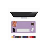 Modica Lindos Deri Masa Pedi, Büyük Mouse Pad, Gaming Oyuncu Mause Pad, Ofis Ve Ev İçin Masa Altlığı, Lila