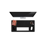Modica Siyah Hakiki Deri Masa Matı Oyuncu Mouse Pad Oyuncu Laptop Bilgisayar Masa Matı75x35 Cm | Hobart