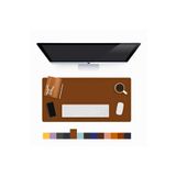 Modica Taba Masa Matı, Büyük Mousepad, Oyuncu Laptop Bilgisayar Deri Geniş Masa Matı | Lindos