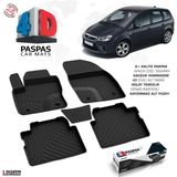 Modifiyecim Ford C-Max 4d Havuzlu Paspas 2003-2010 A+Kalite 4DS-01320 - Siyah