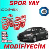Modifiyecim Ford Focus 3 2011 Sonrası 45-45MM Coil-Ex Spor Yay Helezon