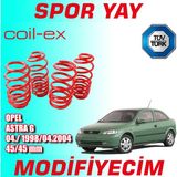 Modifiyecim Opel Astra G 1998-2004 45-45MM Coil-Ex Spor Yay Helezon