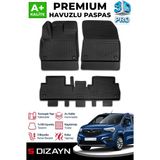 Modifiyecim Opel Combo E 3D Pro Havuzlu Paspas 2018-2023 A+ Kalite 3DS-SDZ067 - Siyah