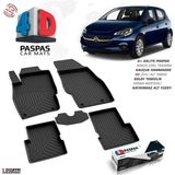 Modifiyecim Opel Corsa E 4d Havuzlu Paspas 2014-2019 A+Kalite 4DS-83339 - Siyah