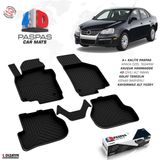 Modifiyecim Vw Jetta 4d Havuzlu Paspas 2005-2010 A+Kalite 4DS-82293-C - Siyah