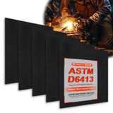 MODIGT 12 "x 12" Karbon Keçe Kaynak Battaniyesi Yanmaz, 1/7" Kalınlaştırılmış Alev Koruyucu Mat 2000 ° F'ye Kadar Isıya Dayanıklı Yalıtım Pedi Cam Üfleme Kampı Ahşap Soba Izgarası 5'li Paket
