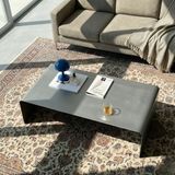 Modilab Modern Metal Orta Sehpa- Minimal Dikdörtgen Salon Sehpası - gri