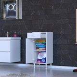 modilayn 35x88 cm Banyo Dolabı Mutfak Dolabı Tek Kapaklı Ofis Dolabı Yatak Odası Dolabı Çekmeceli