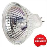 modilayn (5 Adet) Horoz 50 Watt Çanak Ampul Seti - MR16 Duy - 220V Şebeke Elektriği ile Çalışır