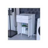 Modilayn 54 x 95,1 x 32,5 cm 2 Kapaklı 2 Çekmeceli 2 Bölmeli Çok Amaçlı Dolap Banyo Dolabı