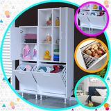 MODİLAYN 95 x 160 x32.5cm Çok Amaçlı Dolap Banyo Dolabı Kirli Çamaşır Dolabı Mutfak Dolabı