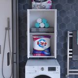 modilayn Afitap 54 x 88,4 x 32,5 cm Makine Üstü Çok Amaçlı Asma Banyo & Mutfak Dolabı - Beyaz - Ebat