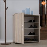 Modilayn ARD-113 Ayakkabılık 2 Kapaklı Ayakkabı Dolabı Kiler - Cordoba - Çok Renkli