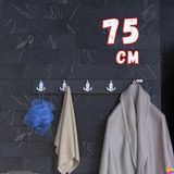 Modilayn Arı 9 Kancalı Banyo Askısı 3' Lü Set 36,4 X 9,6Cm Şık Tasarım Ekstra Düzen Ve Yer Tasarrufu