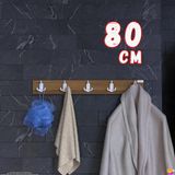 Modilayn Arı Serisi 15 Kancalı Banyo Askısı - 5'Li Set (76,4X9,6 Cm) | Ekstra Düzen Ve Yer Tasarrufu