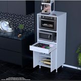 Modilayn Birce Lina L-65x162,4 cm Çekmeceli Kapaklı Mutfak Dolabı
