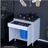Modilayn Birce Xl-70 X 87 X 48 Cm Kapaklı Set Ocak Altı Çok Amaçlı Mutfak & Banyo Dolabı