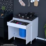 Modilayn Birce Xxxl-80 X 87 X 48 Cm Kapaklı Set Ocak Altı Çok Amaçlı Mutfak & Banyo Dolabı