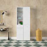 Modılayn Cevher Banyo Cok Amacli Banyo Dolabi, Beyaz