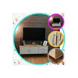 Modilayn Claros Tv Sehpası 150 X 40 X 60 Cm Tv Ünitesi Meşe-Beyaz