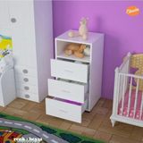 Modilayn Çok Amaçlı Dolap 3 Çekmeceli Takı Dolabı Dar Şifonyer Komodin