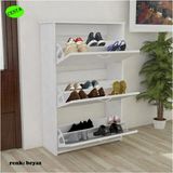 Modilayn Duser Kapaklı Ayakkabılık Dolabı 3 Kapaklı Ayakkabı Dola