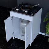 Modilayn Elit 59,6 X 85 X 56 Cm Gömme Ankastre Ocak Ve Tüp Bölmeli Mutfak Dolabı