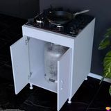 Modilayn Elit 60 Cm Gömme Ocak Uyumlu Tüp Bölmeli Mutfak Dolabı - Tüp Gizleme Ünitesi (60X85x56)Cm