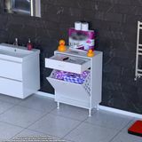 Modilayn Emir 65 X88x32,5 Cm 1 Sepetli Kirli Çamaşır Düzenleyici Dolap