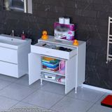 Modilayn Emir 70 X 88 X 32,5 Cm 1 Çekmece 2 Kapak 2 Raf 3 Bölme Çok Amaçlı Banyo & Mutfak Dolabı