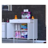 Modilayn Emir 95x88x32.5 CM 1 Raf 2 Bölmeli Çok Amaçlı Dolap