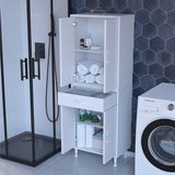 Modilayn Emir Newyork 54 X 170,4 X 32,5 Cm Kapaklı Ve Çekmeceli Çok Amaçlı Banyo & Mutfak Dolabı