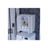 Modilayn Era 55 X 88,4 X 32,5 Cm 3 Bölmeli Çamaşır Makine Üstü Dolap Tezgah Üstü Mutfak Dolabı