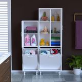 Modilayn Forbest İnci 97 X 165 Cm Çamaşır Hazneli Çok Amaçlı Banyo & Mutfak Dolabı