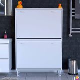 Modilayn İlkim 100x138x32.5 cm Bölmeli Çok Amaçlı Dolap