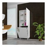 Modilayn İnci 55x165 Cm Banyo Dolabi Beyaz