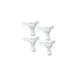 Modilayn LK0128 4 Adet Plastik Lükens Mobilya Ayağı, 3 mm Lüks Sağlam