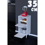 Modilayn Loya 32,5 cm Derinlik, 1 Küçük Kapaklı Çok Amaçlı Mutfak Dolabı (Farklı Ölçü Seçenekleri İle)