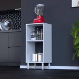 modilayn Loya 32,5 Cm.derinlik, Boş Gözlü Çok Amaçlı Mutfak Dolabı (Farklı Ölçü Seçenekleri Ile) - Beyaz - 40 cm