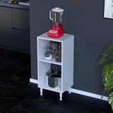 modilayn Loya 32,5 Cm.derinlik, Boş Gözlü Çok Amaçlı Mutfak Dolabı (Farklı Ölçü Seçenekleri Ile) - Beyaz - 45 cm
